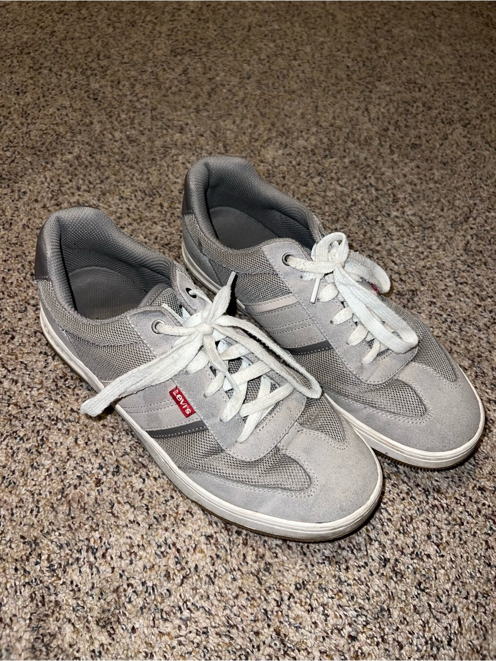 Men's Levi's Zane Casual Grey Sneakers